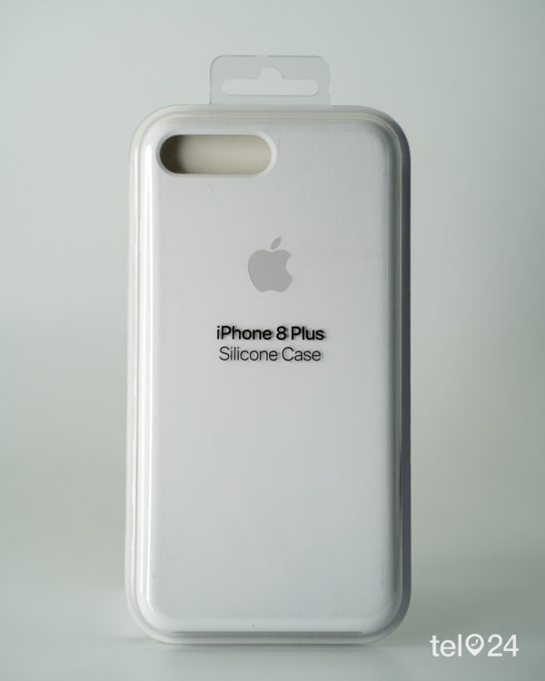 iPhone 8 Plus Silicone Case White